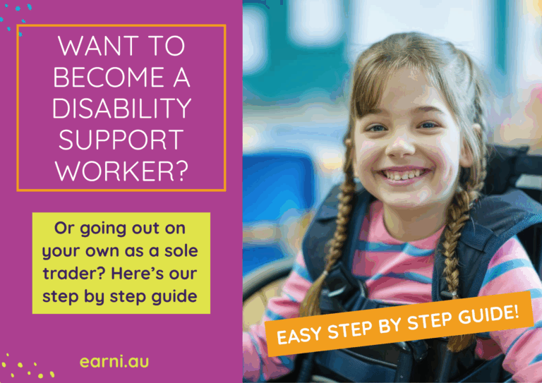 I want to become a NDIS disability support worker. How?