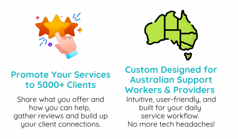 earni mobile invoicing app support workers NDIS invoicing & client management, expenses, tax time, profit budget management, clients calendar appointments app