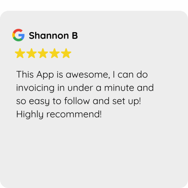 Google review Earni mobile app support worker provider NDIS disability support tax small business admin invoicing program