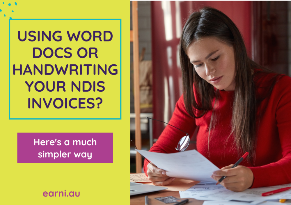 Using word docs for your NDIS invoices? Here's a much simpler way