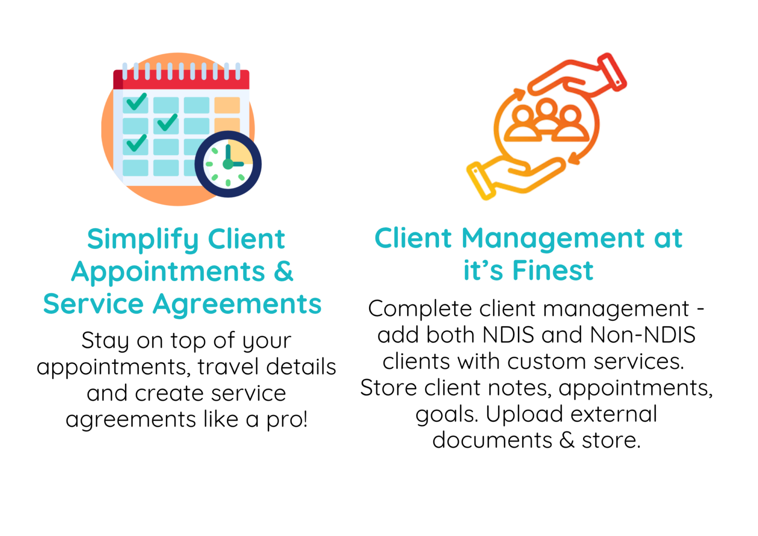 NDIS Support Workers, Health Providers aged care sole trader small business software accounts admin app